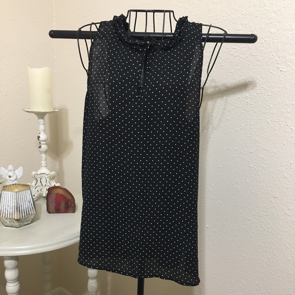 Polka dot top